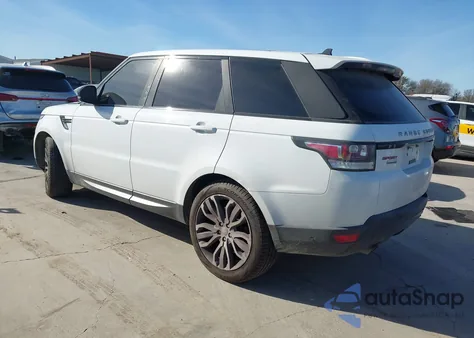 2016 Land Rover Range Rover Sport 5.0L V8 Supercharged/5.0L V8 Supercharged Dynamic z USA, uszkodzony, nr VIN SALWR2EF9GA597221